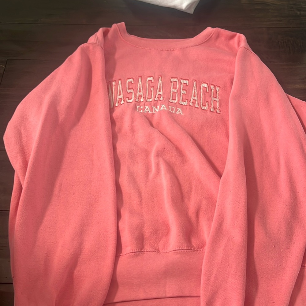 Pink wasaga hoodie
